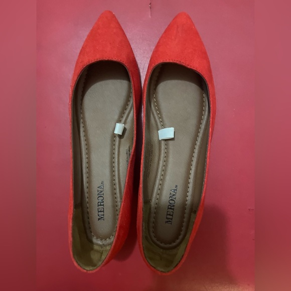 Merona red flats - Picture 2 of 4